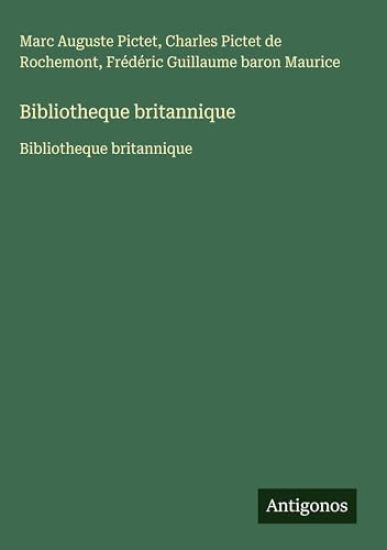 Bibliotheque britannique