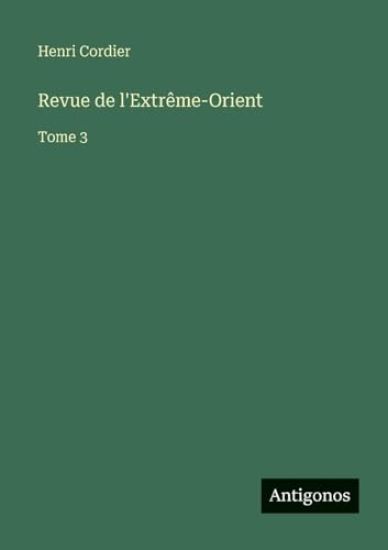Revue de l'Extrême-Orient
