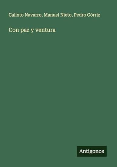 Con paz y ventura