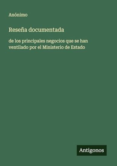 Reseña documentada