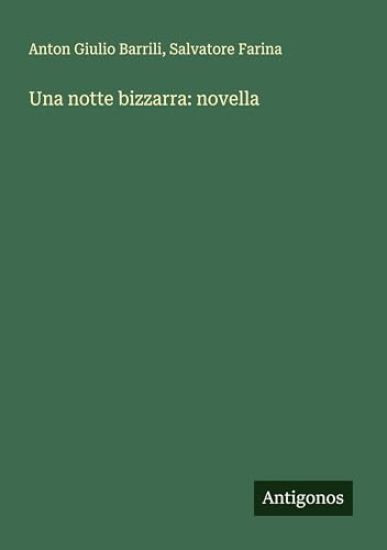 Una notte bizzarra: novella