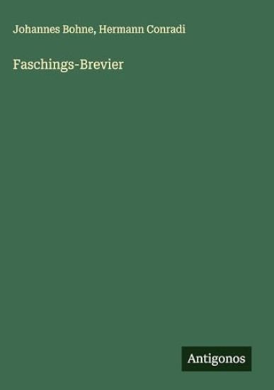 Faschings-Brevier