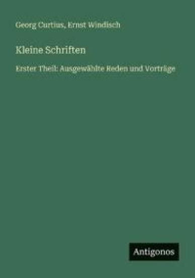 Kleine Schriften