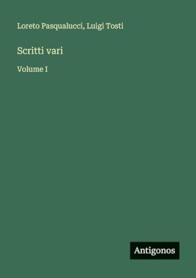 Scritti vari