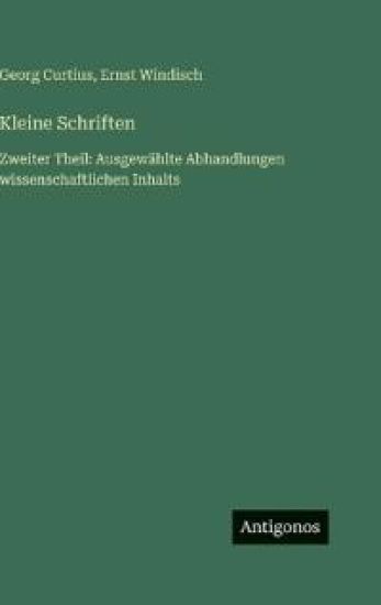 Kleine Schriften