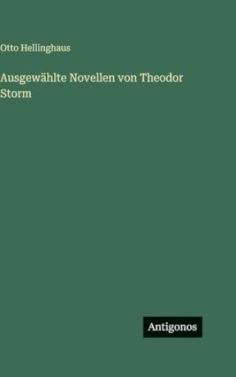 Ausgewählte Novellen von Theodor Storm
