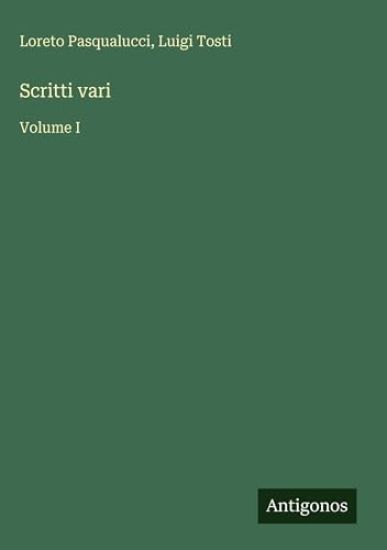 Scritti vari