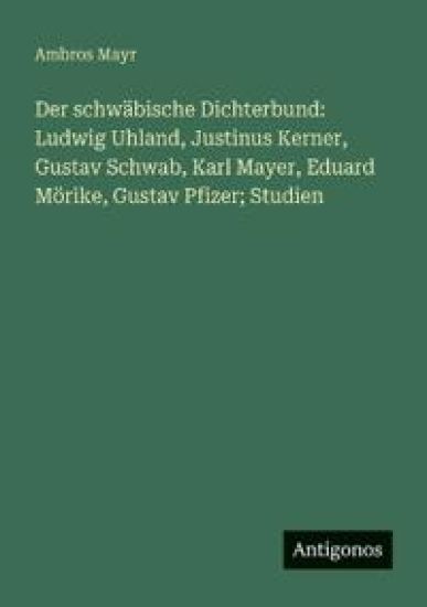 Der schwäbische Dichterbund