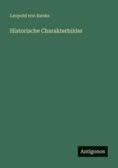 Historische Charakterbilder
