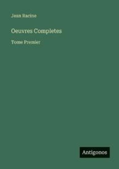 Oeuvres Completes