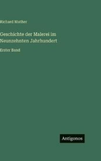 Geschichte der Malerei im Neunzehnten Jahrhundert