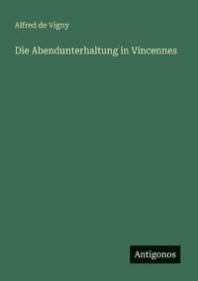 Die Abendunterhaltung in Vincennes