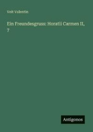Ein Freundesgruss