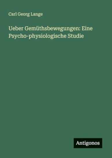 Ueber Gemüthsbewegungen
