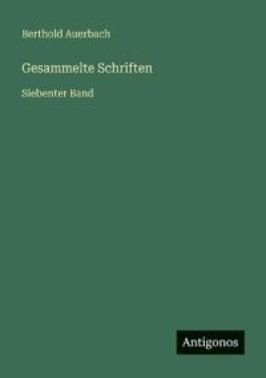 Gesammelte Schriften
