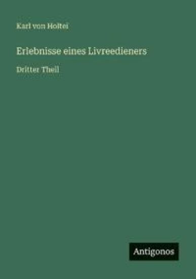 Erlebnisse eines Livreedieners