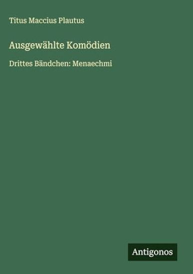 Ausgewählte Komödien