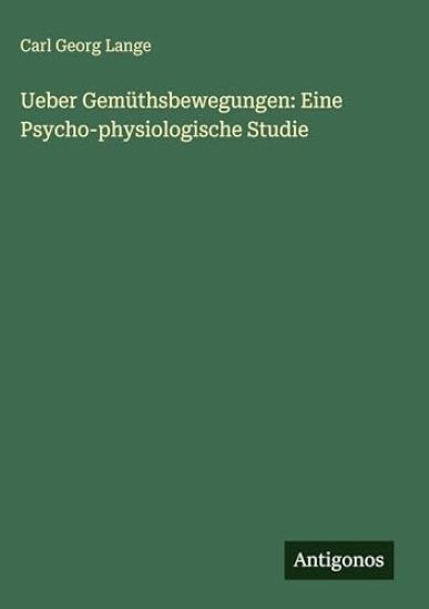 Ueber Gemüthsbewegungen
