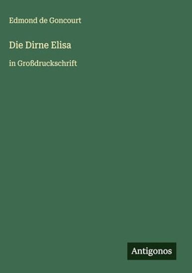 Die Dirne Elisa