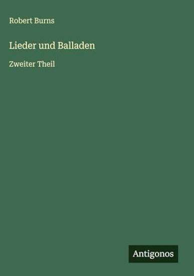 Lieder und Balladen