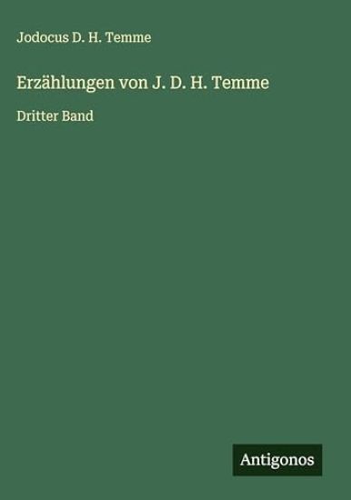 Erzählungen von J. D. H. Temme