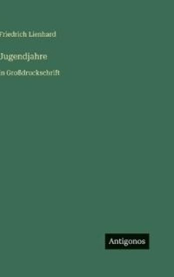 Jugendjahre