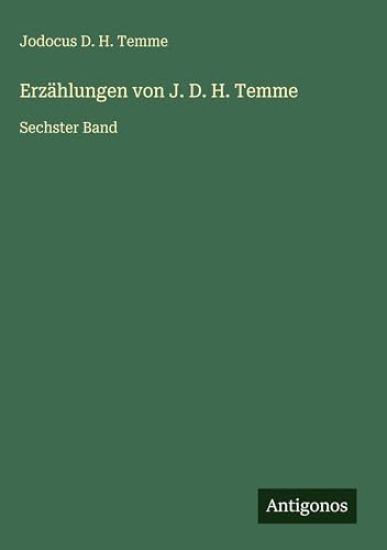Erzählungen von J. D. H. Temme