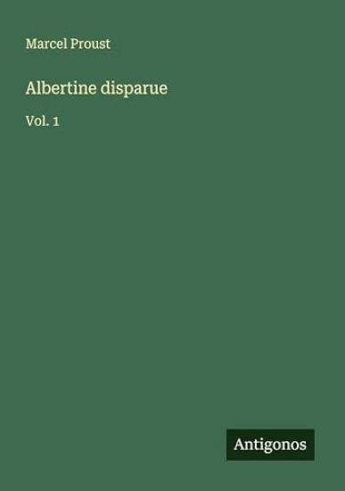 Albertine disparue