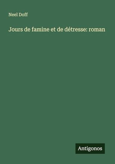 Jours de famine et de détresse