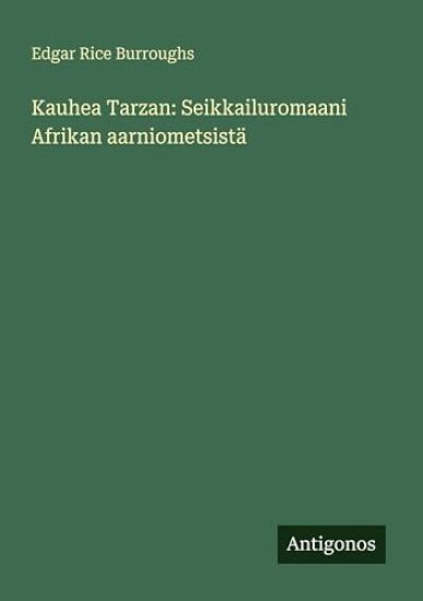 Kansikuva: Kauhea Tarzan