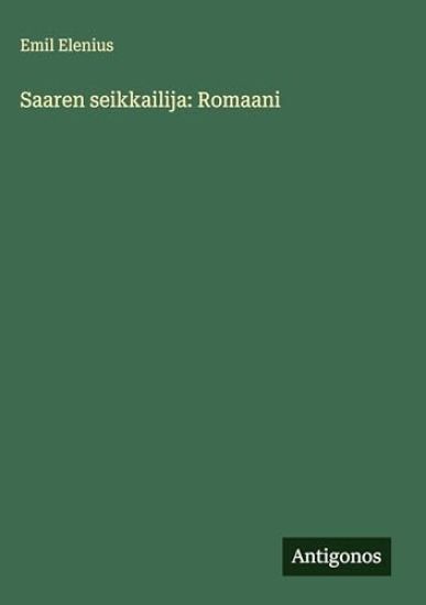 Kansikuva: Saaren seikkailija