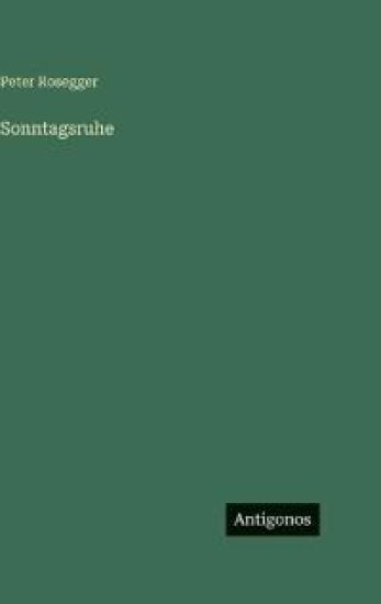 Sonntagsruhe