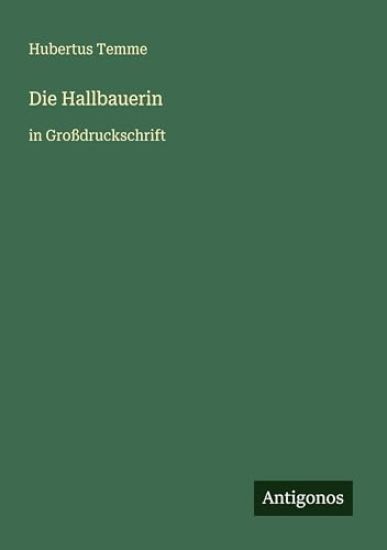 Die Hallbauerin