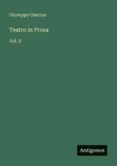 Teatro in Prosa