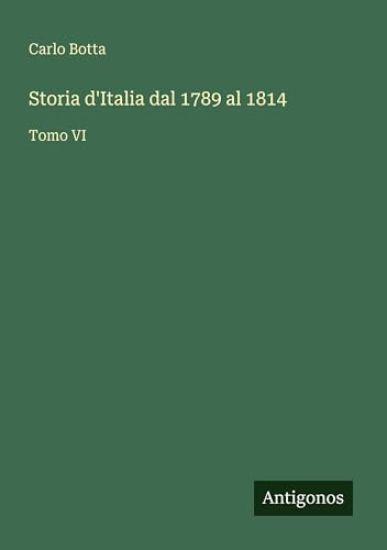 Storia d'Italia dal 1789 al 1814