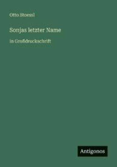 Sonjas letzter Name