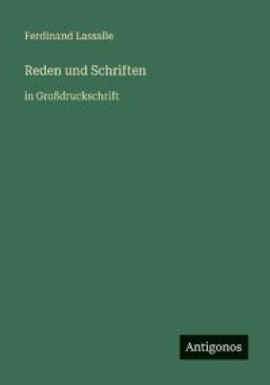 Reden und Schriften