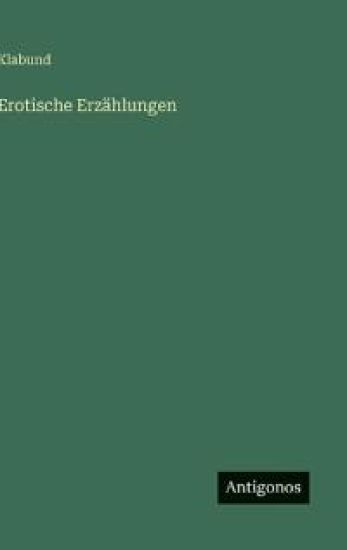 Erotische Erzählungen