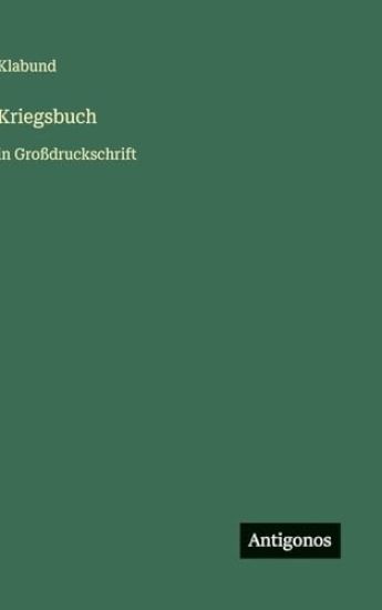 Kriegsbuch