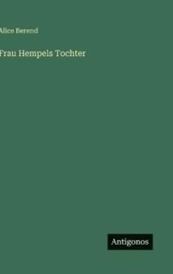 Frau Hempels Tochter