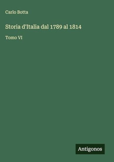 Storia d'Italia dal 1789 al 1814