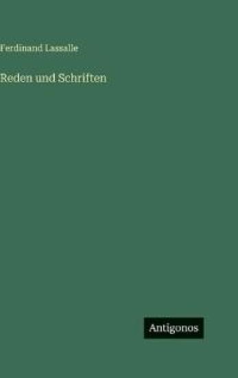 Reden und Schriften