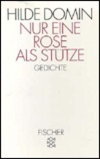Nur eine Rose als Stütze