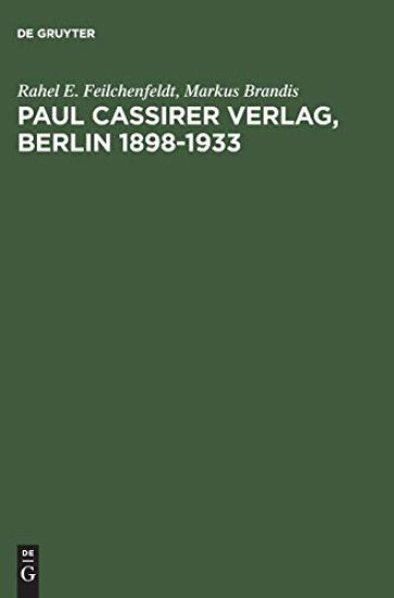 Paul Cassirer Verlag, Berlin 1898-1933