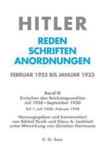 Juli 1928 - Februar 1929