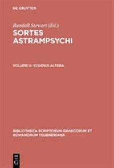 Sortes Astrampsychi II Ecd Al CB