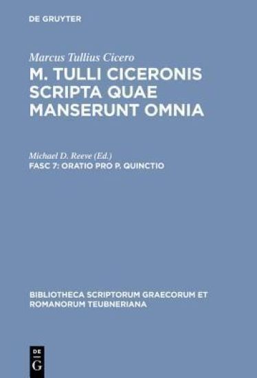 Scripta Quae Manserunt Omnia, fasc. 7