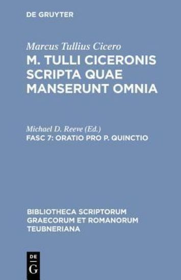 Scripta Quae Manserunt Omnia, CB