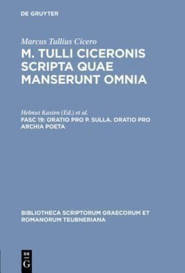 Scripta Quae Manserunt Omnia, fasc. 19