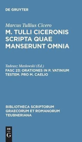 Scripta Quae Manserunt Omnia, fasc. 23